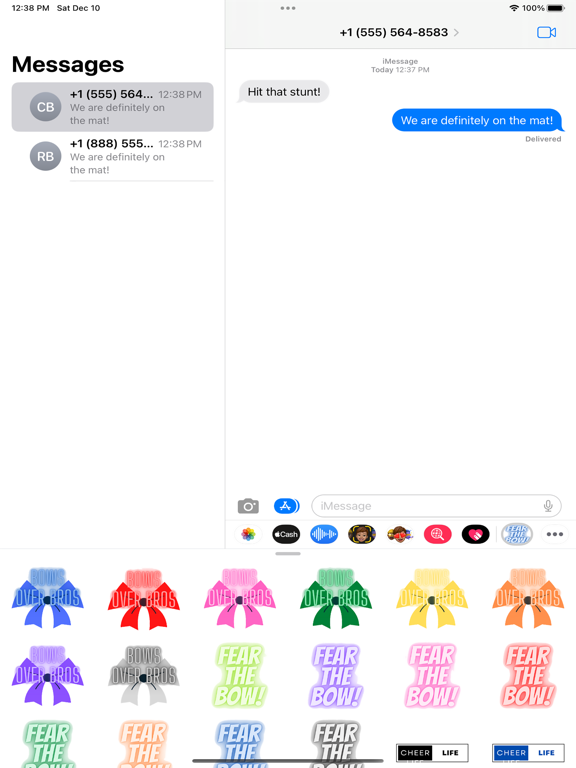 Screenshot #4 pour RB Cheer Stickers