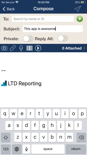 LTD Messaging screenshot 3