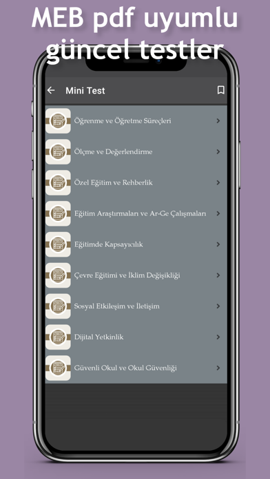 Uzmanlık Cepte (%100 MEB Pdf) Screenshot