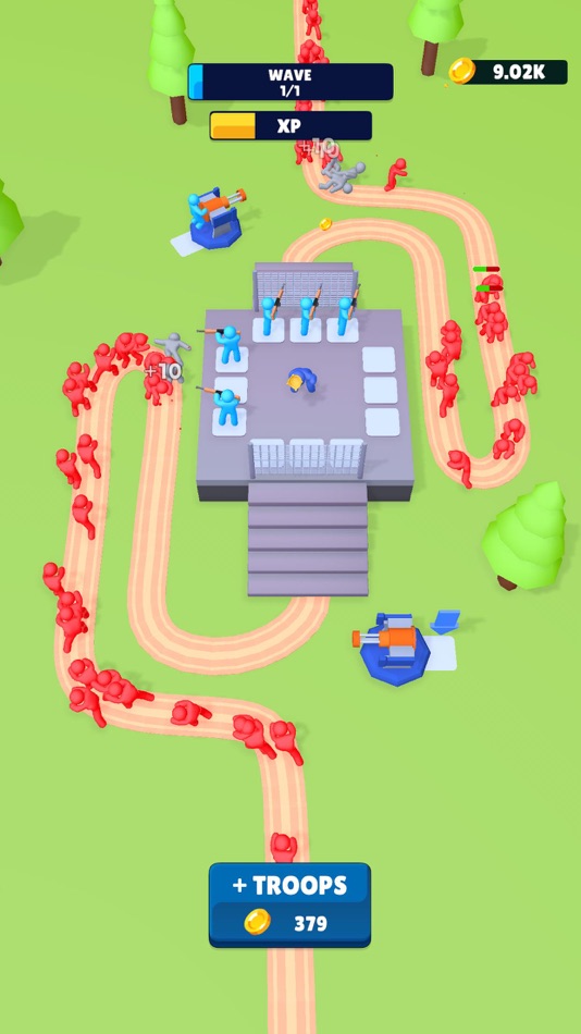 #1. Zone Defense 3D (iOS) 由: Play Holding