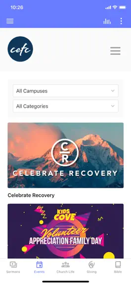 Game screenshot CEFC Church apk
