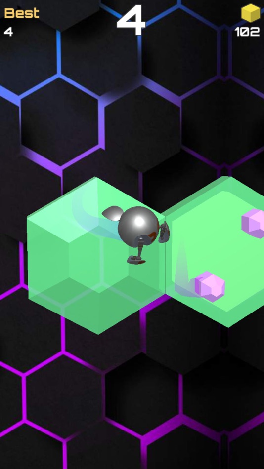 #9. Hex Botz (iOS) 由: Bad Assassin Games