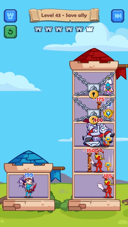 Stick Hero - Mighty Tower Wars screenshot-7