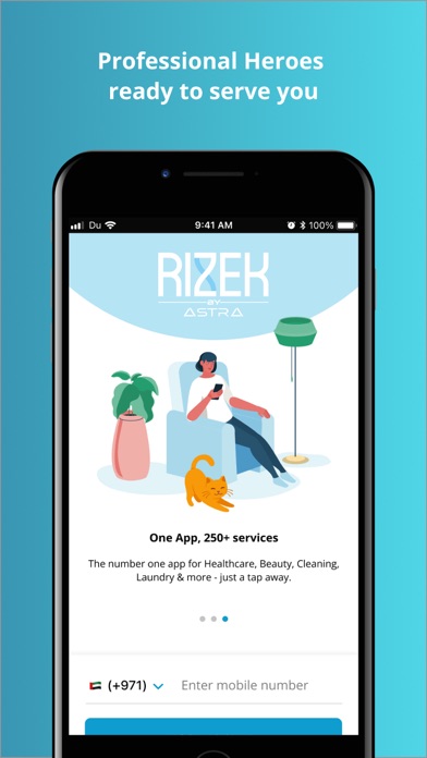 Rizek - Home Services Screenshot