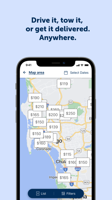 RVezy - RV & Trailer Rental Screenshot
