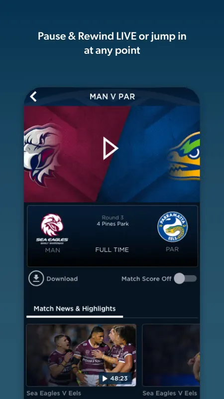 Watch NRL screenshot 5 of 5