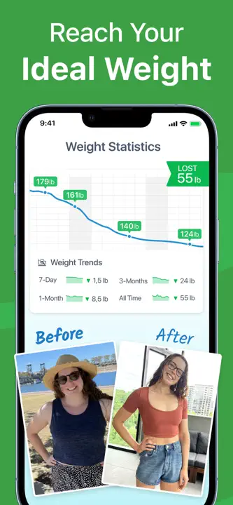 MyNetDiary Carb Genius : capture d’écran 7 sur 9