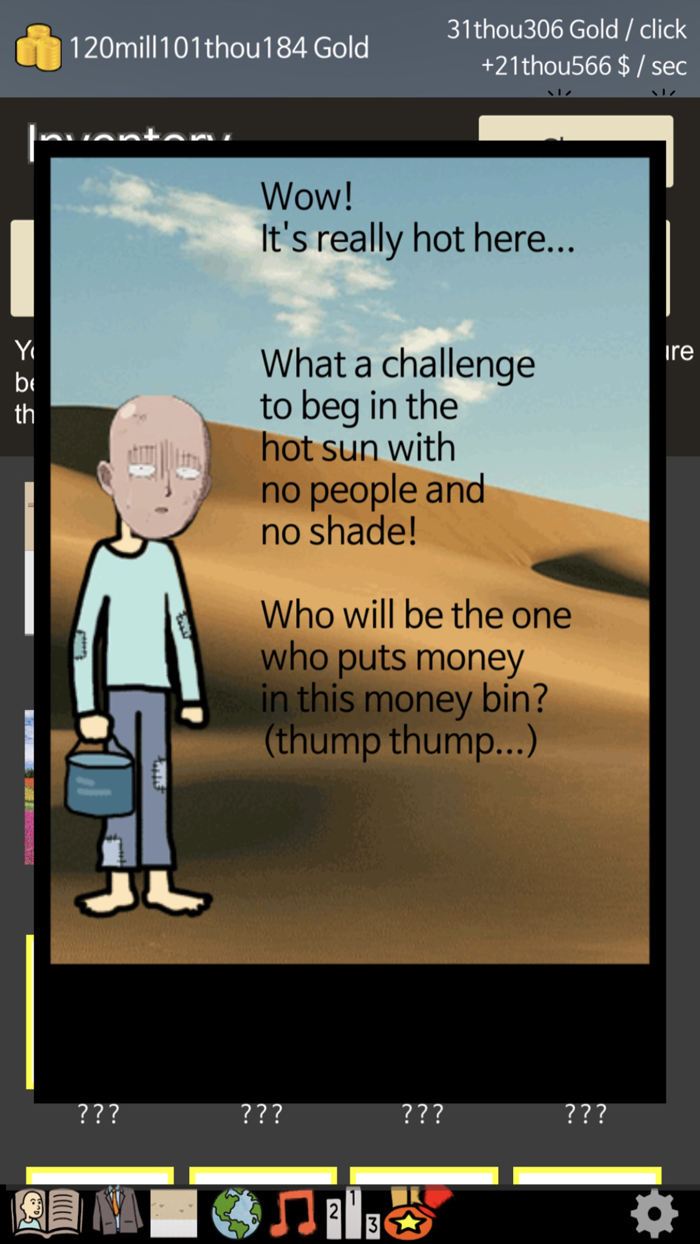 Beggar Life  Clicker Adventure