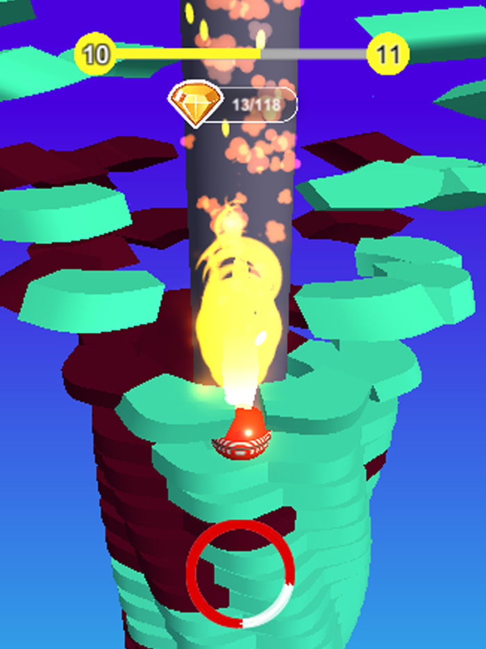 Tower Blast Crash Stack Ball