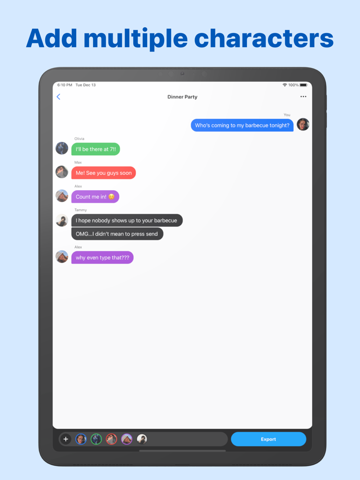 ChatTales Text Story Maker