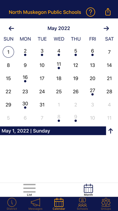 North Muskegon Public Schools Screenshot