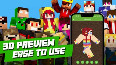 Best Skins for Minecraft PE PCのおすすめ画像2