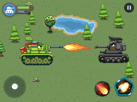 Tank Battle: Games for boysのおすすめ画像1