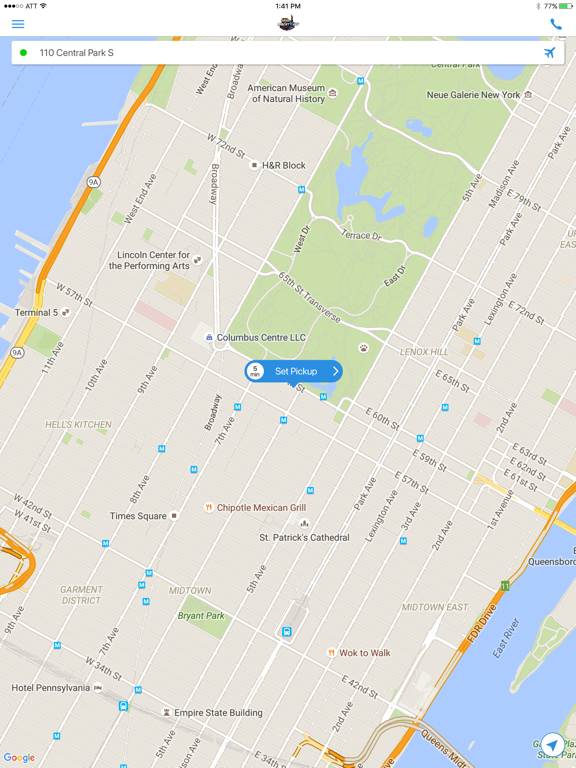 LIBERTY APP MA iPad screenshot 1 - Travel app