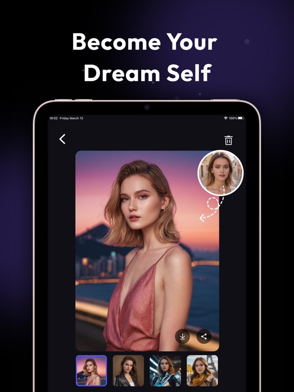 WiseArt - AI Photo Generator iPad screenshot 8 - Photo & Video app