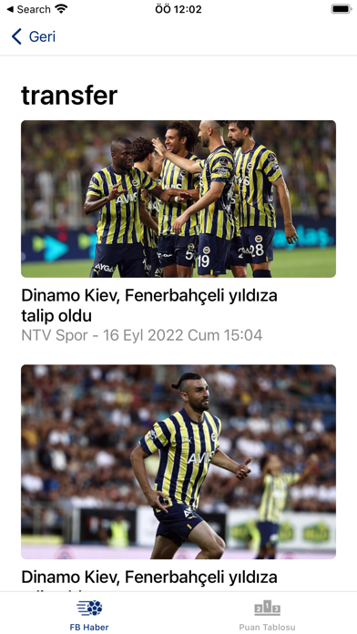 FB Haber - Oku ve Dinle Screenshot