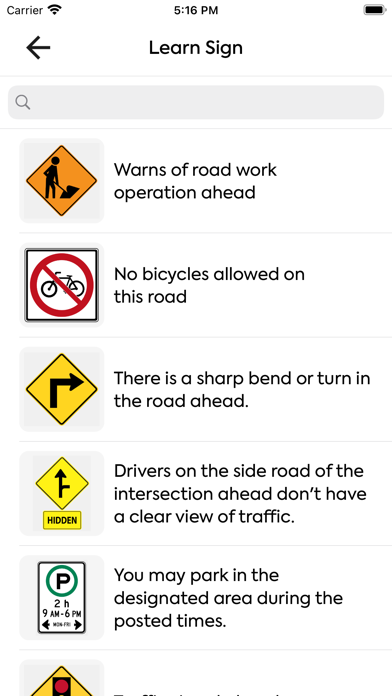 G1 Ontario Driving Test Prep Screenshot
