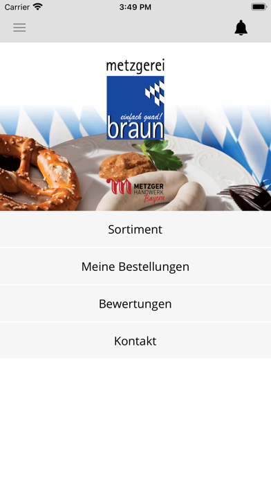 Metzgerei Werner Braun Screenshot