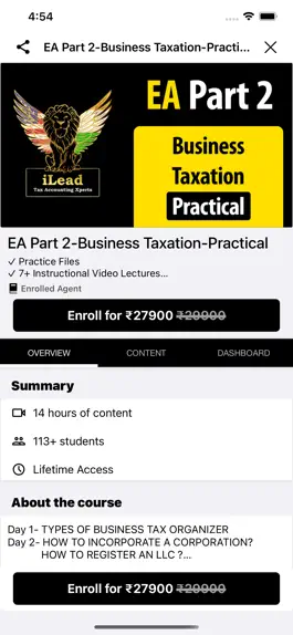 Game screenshot iLead Tax Academy hack