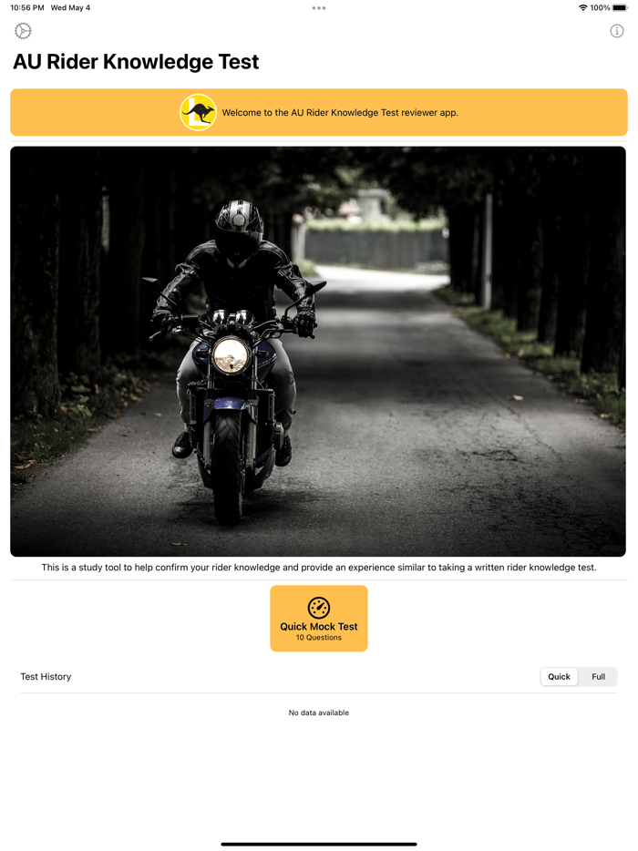 AU Driver-Rider Knowledge Test