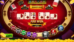 baccarat - casino style iphone screenshot 1