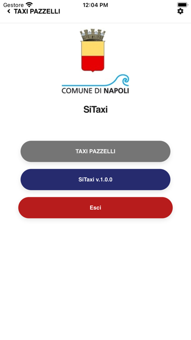 SiTaxi - Comune di Napoli Screenshot