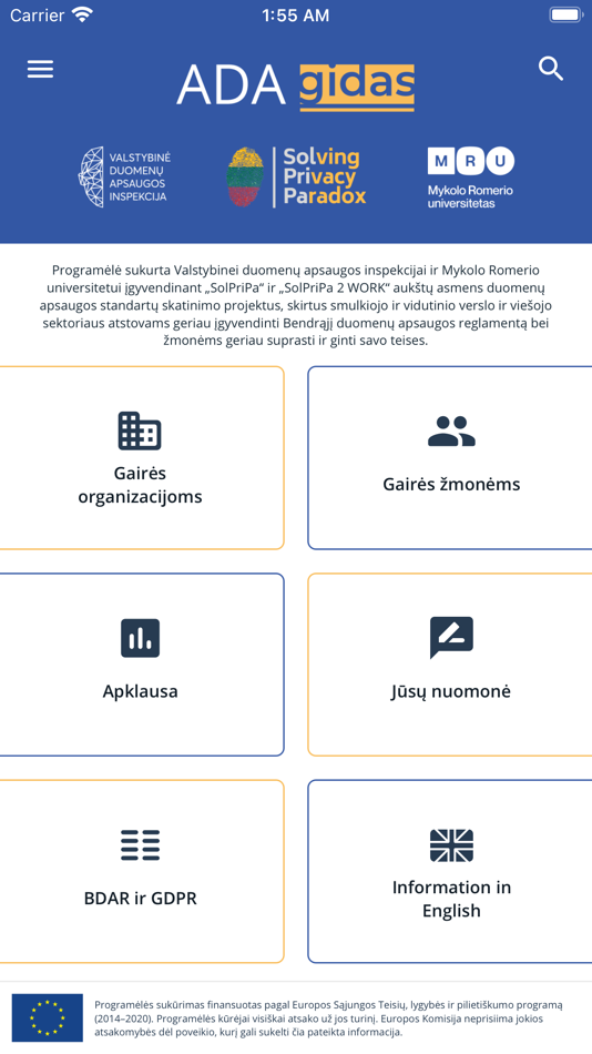 #1. ADA gidas (iOS) 由: MOBILIUJU APLIKACIJU SPRENDIMAI MB