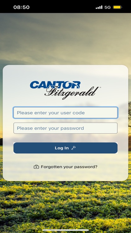 Cantor Fitzgerald Client App