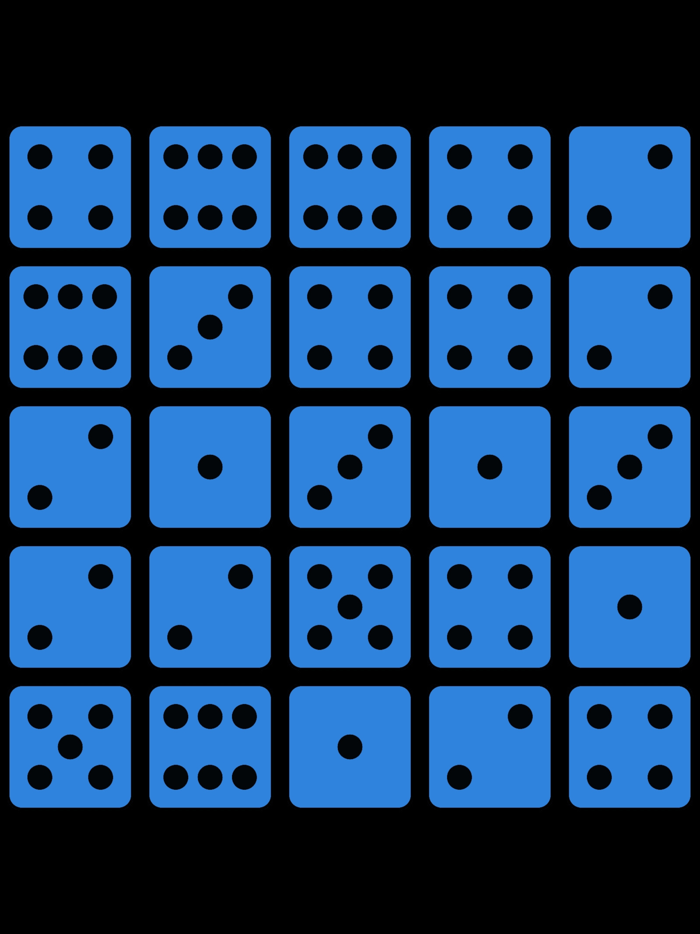 Random Dice Full Screen