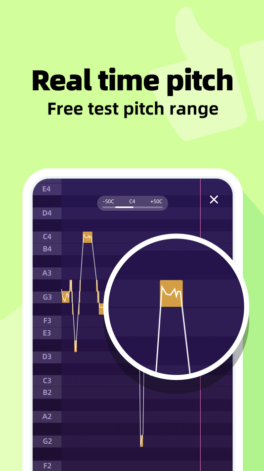 #1. Pitch - find the correct pitch (iOS) Podle: 建军 鲁