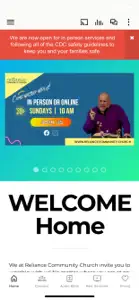 Reliance Community Church screenshot #1 for iPhone