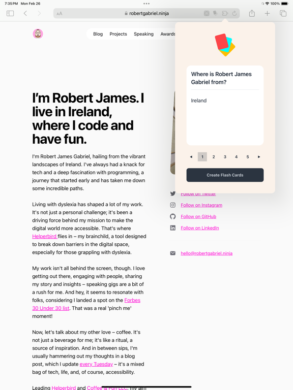 Screenshot #5 pour Instant Flash Cards