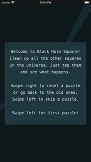 black hole square iphone screenshot 2