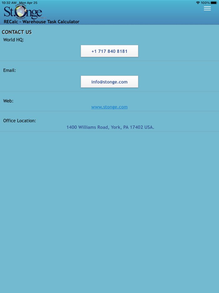 RECalc - Work Task Calculator