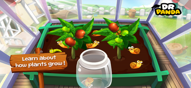 ‎Dr. Panda Veggie Garden Screenshot