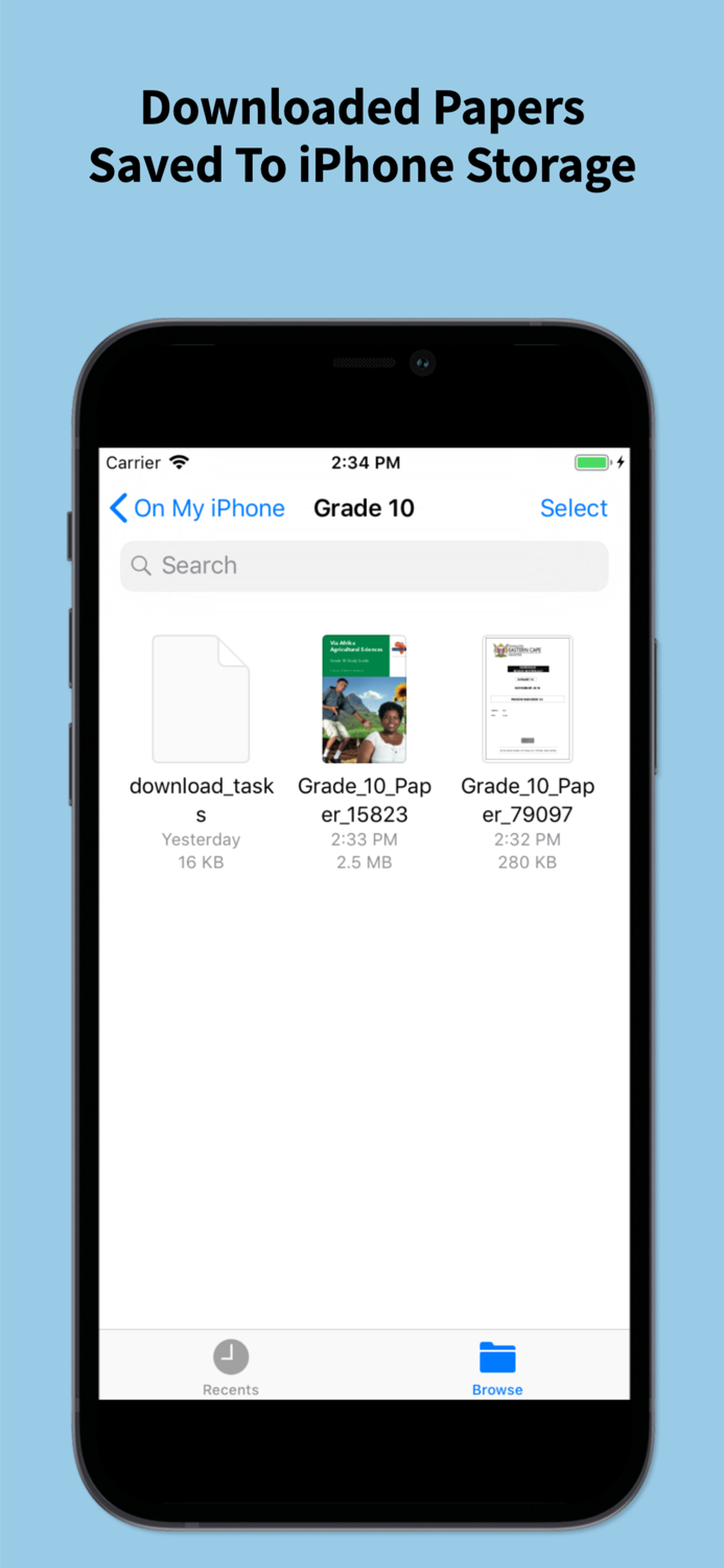 Grade 10 Exam Papers