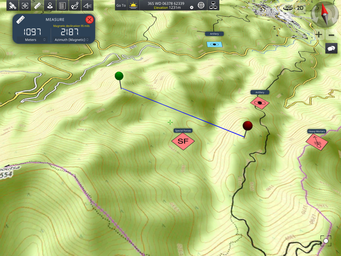 Achilleus 3D Tactical Map