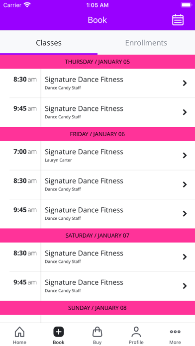 Dance Candy Fitness Screenshot