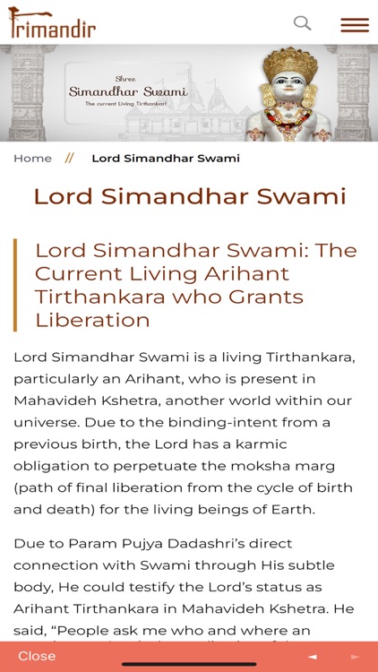 Trimandir-Non Sectarian Temple screenshot-3