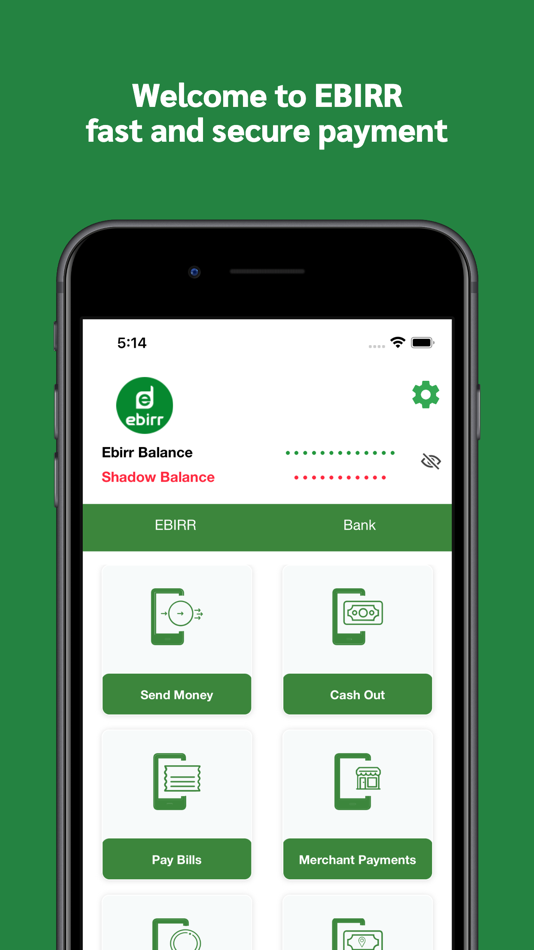 #1. Ebirr (iOS) Podle: ebirr Trading PLC