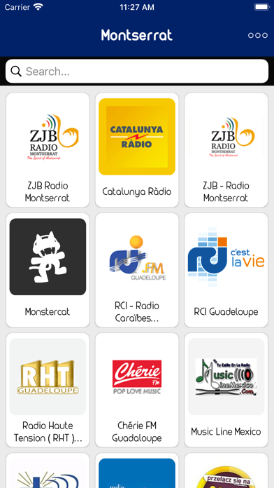 Montserrat Radio Stations Screenshot