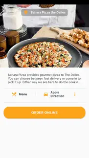 sahara pizza the dalles iphone screenshot 2