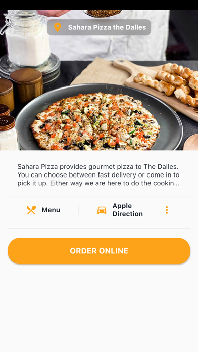 Sahara Pizza The Dalles Screenshot
