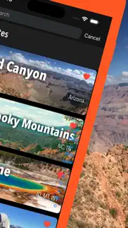 national parks pocket maps iphone screenshot 2