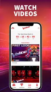 the voice official app on nbc iphone screenshot 3