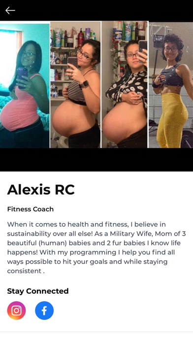 Radically You Fitness Screenshot