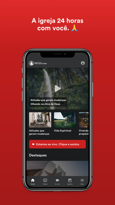 Igreja Tempo de Milagres Screenshot