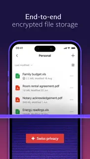 proton drive: cloud storage iphone screenshot 3