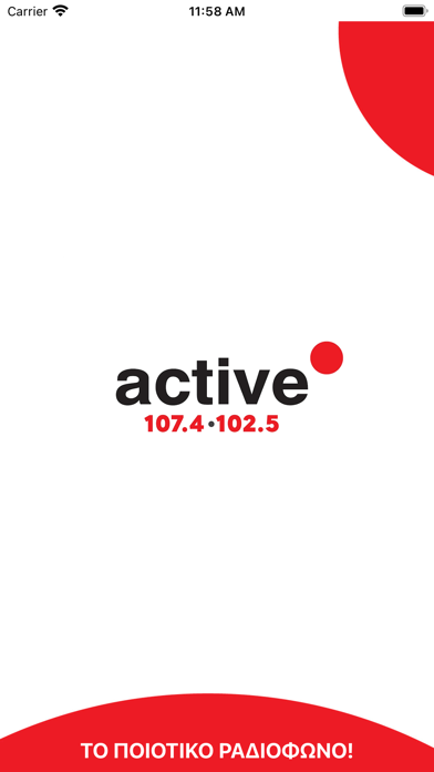 ActiveRadio 107.4 Cyprus Screenshot