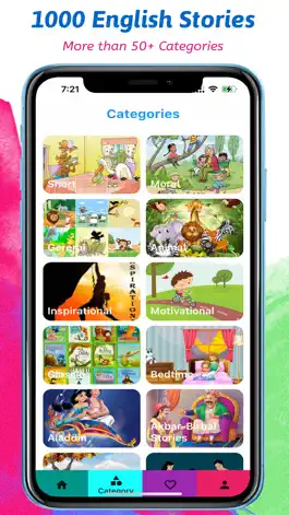 Game screenshot 1000 English Stories Offline apk